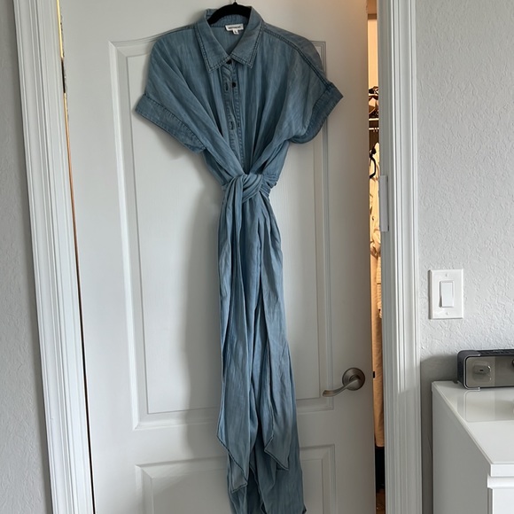 Maxi denim dress - Picture 3 of 5